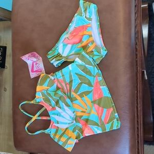NWT KANU SURF GIRLS SIZE 4 BATHING SUIT